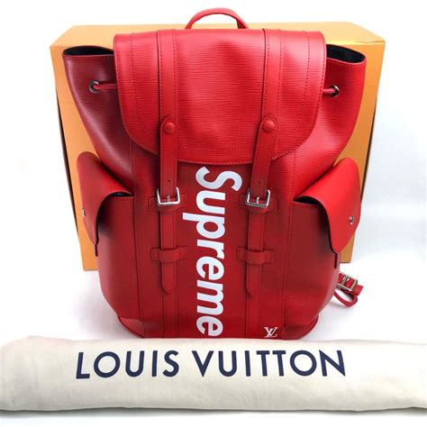 supreme louis vuitton giubbotto|Louis Vuitton x supreme backpack.